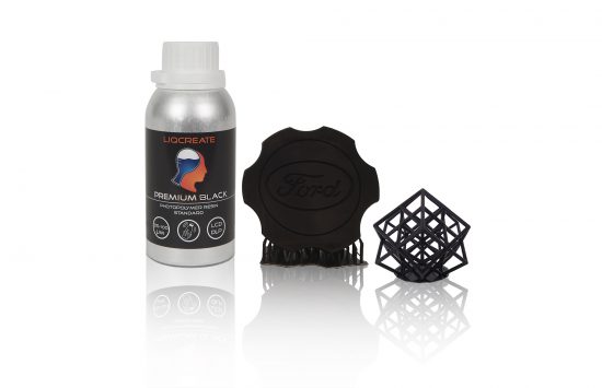 Liqcreate Premium Black resin for LCD DLP 3D Printing