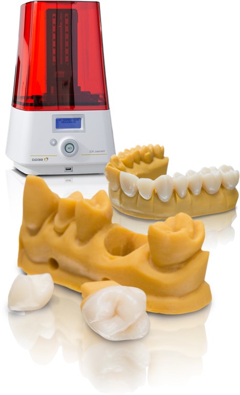 bego varseo XS dental resin 3D-printer liqcreate dentistry model technical cast coping aligner precision model