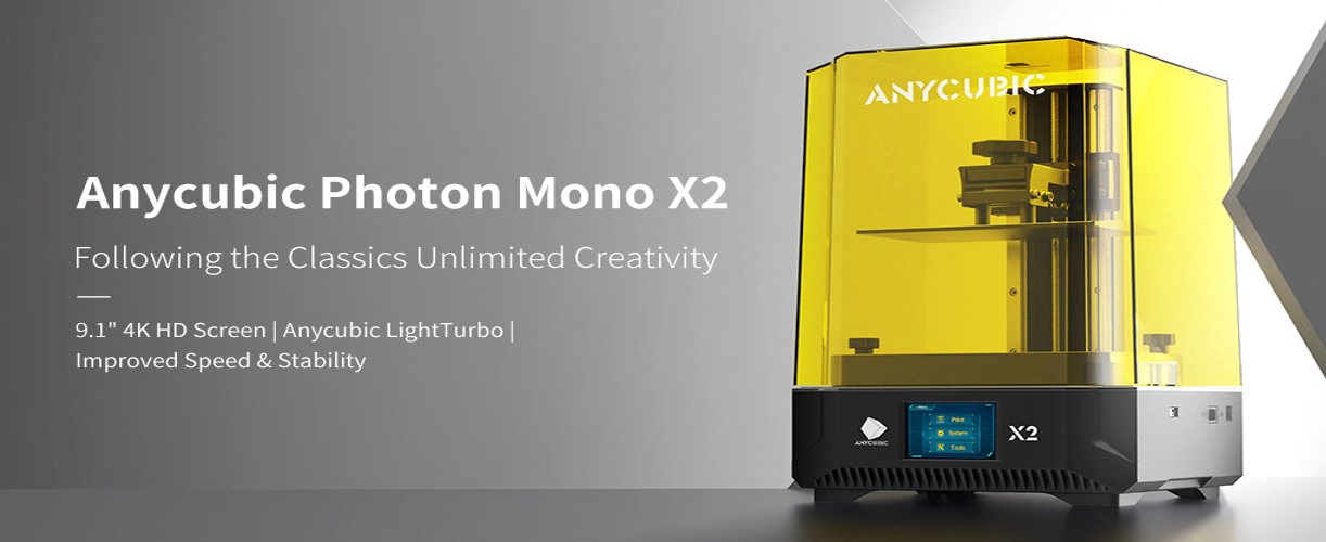 Anycubic Photon Mono X2 resin 3D-printer flexible tough strong jewelry dental engineering resins liqcreate