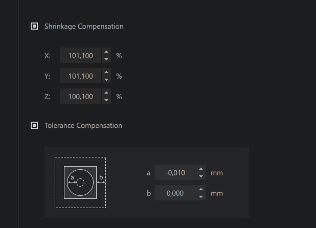 Saturn 4 Ultra - DMP Beige shrinkage compensation